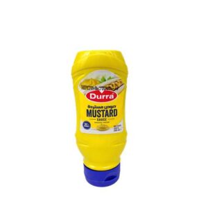 Yellow mustard bottle